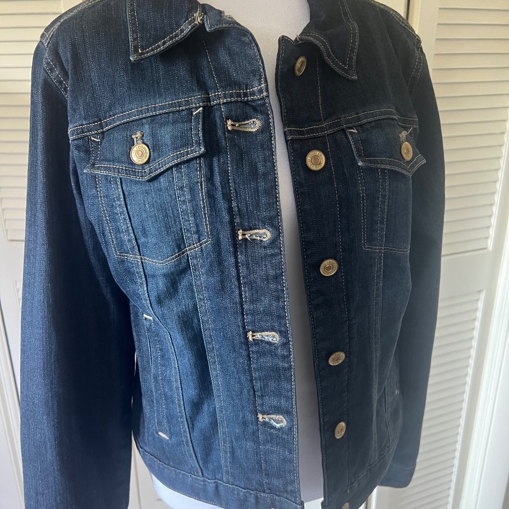 Izod Denim Jacket size Medium
